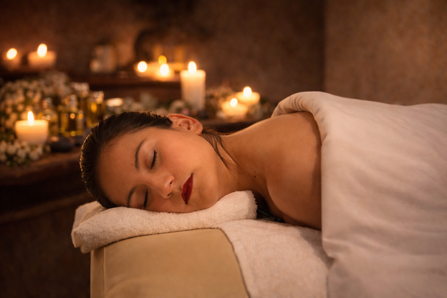 Premium-Entspannungsmassage in ruhiger Atmosphäre in Karlskron