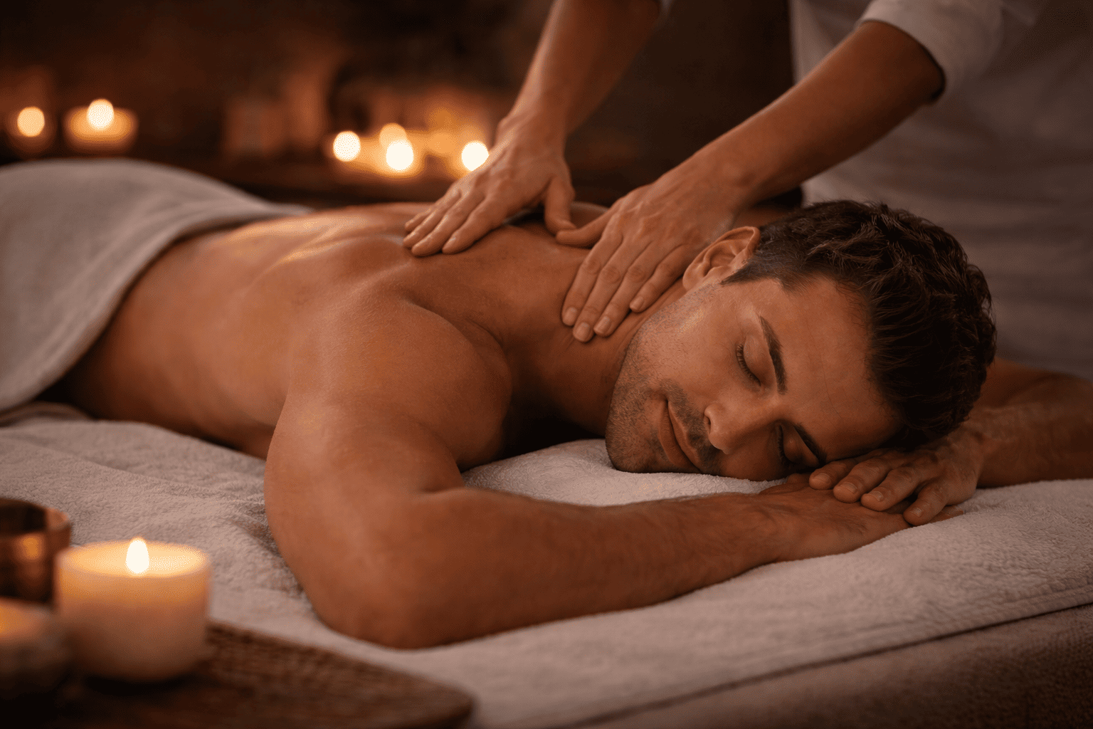 Symbolische Darstellung einer Schulter-Nacken-Rücken-Massage in Karlskron